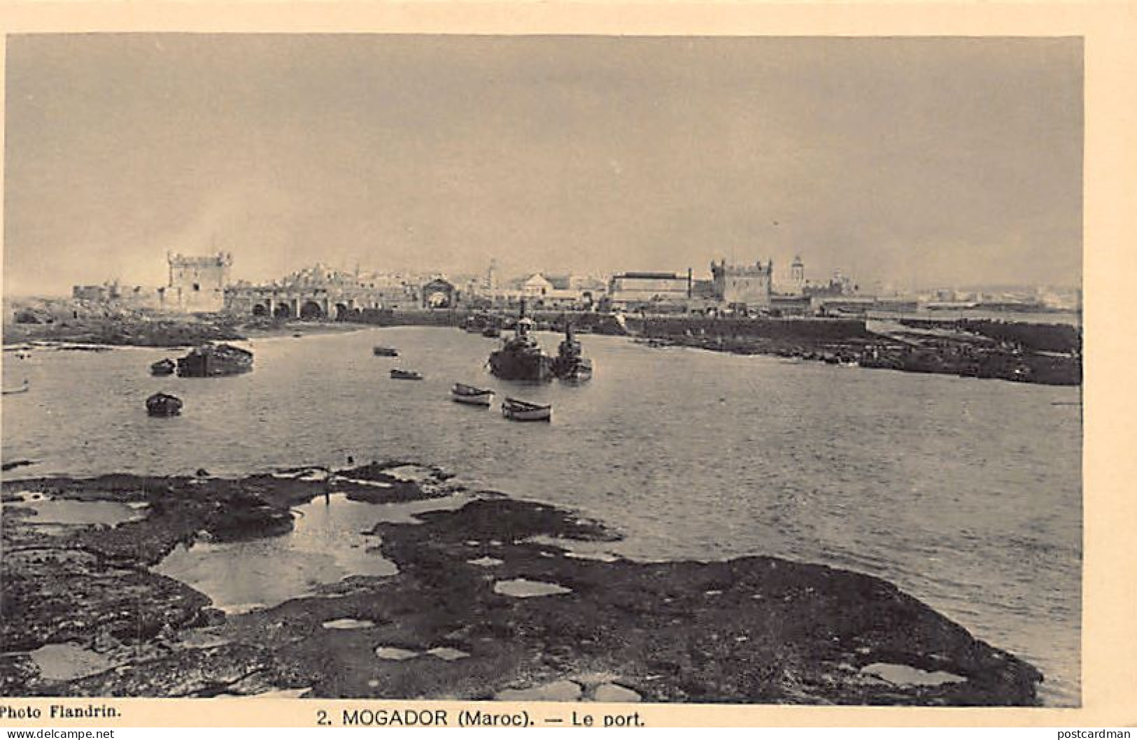 Maroc - MOGADOR Essaouira - Le port - Ed. Flandrin 2