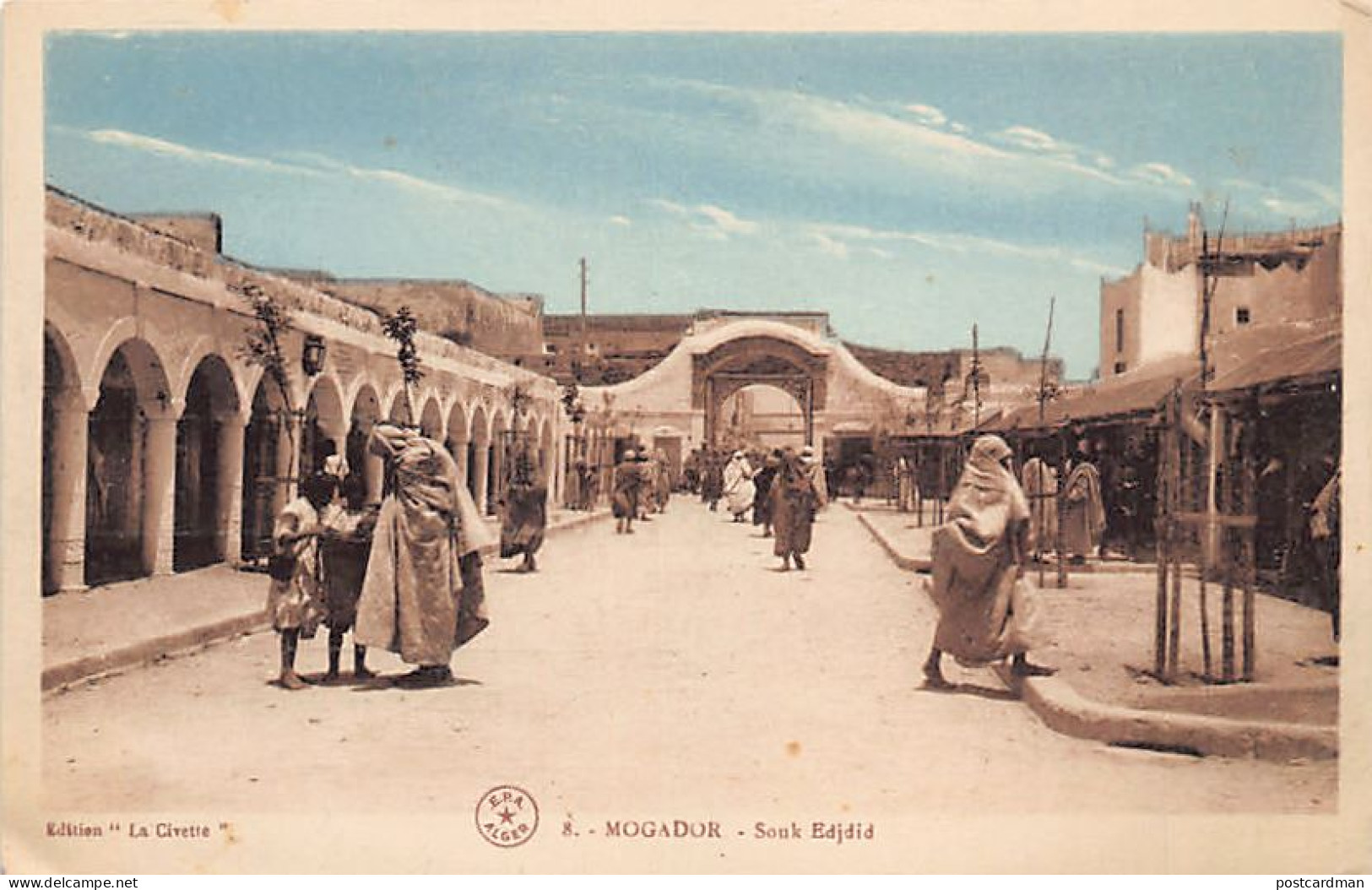 Maroc - MOGADOR Essaouira - Souk Edjdid - Ed. La Civette 8