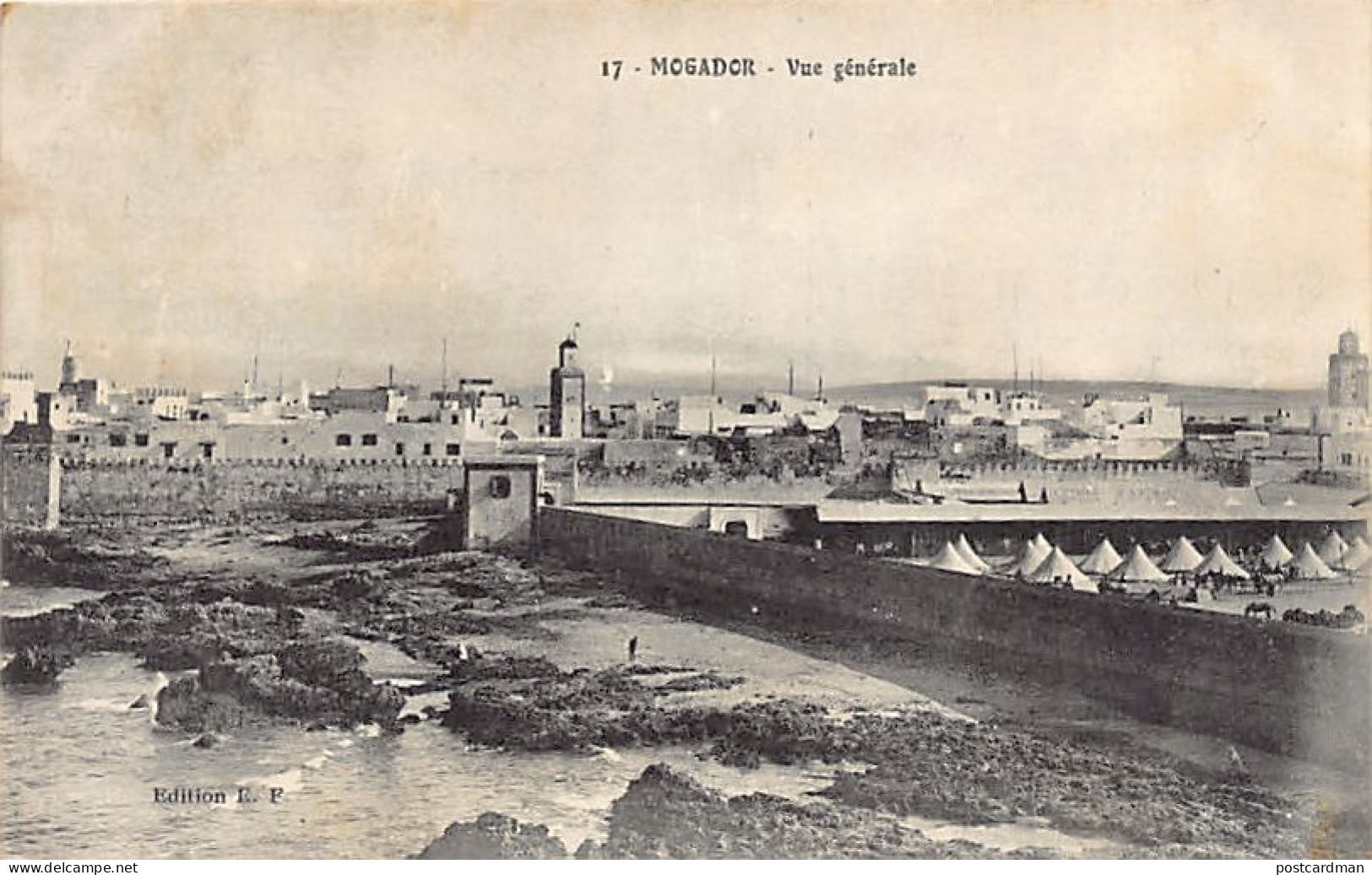 Maroc - MOGADOR - Vue générale - Ed. E.F. 17