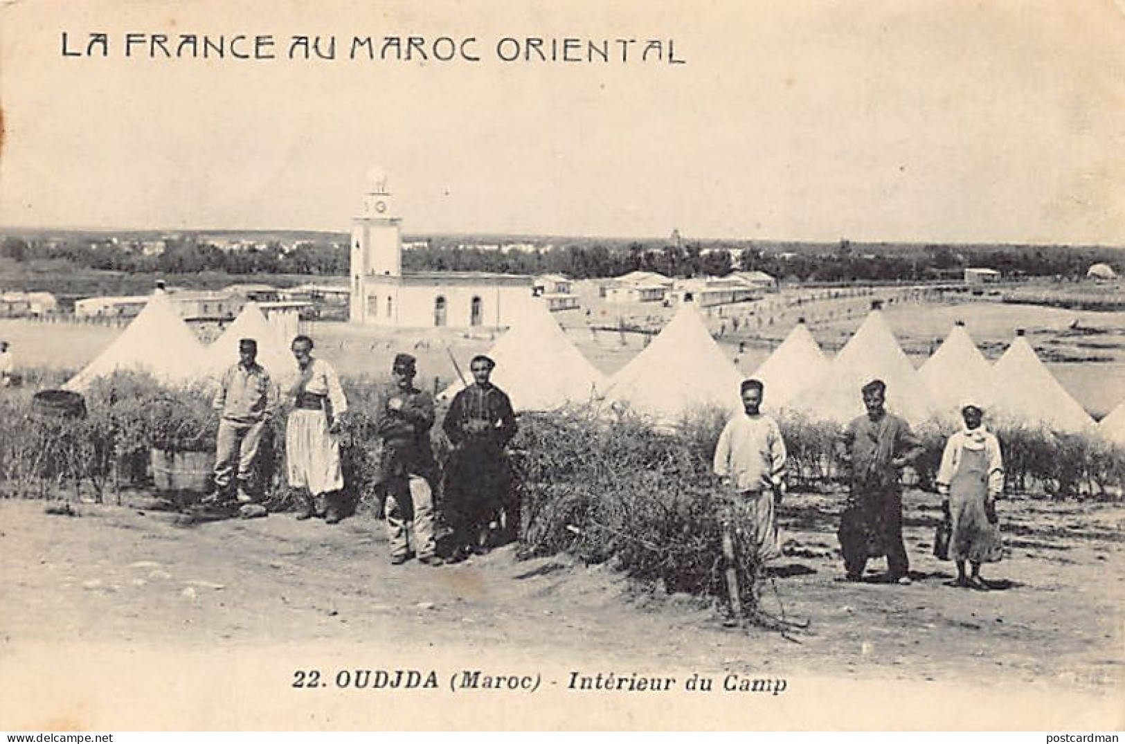 Maroc - OUJDA - Intérieur du camp - Ed. Boumendil (Sidi-Bel-Abbès) 22