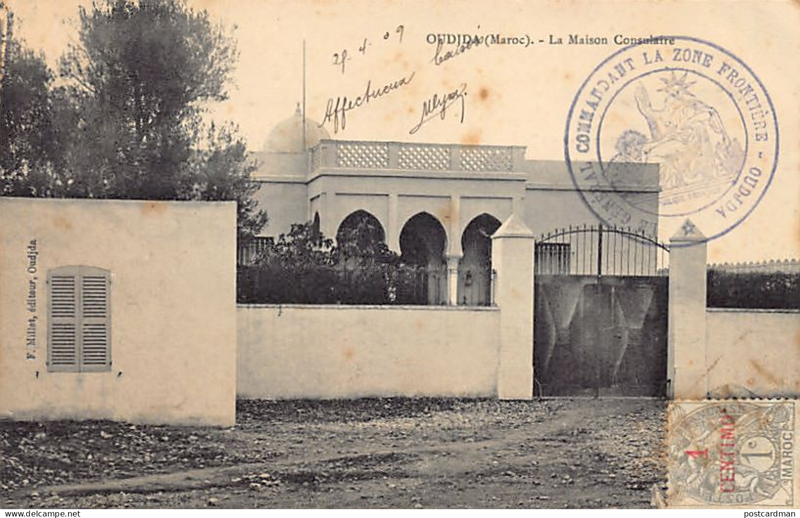 Maroc - OUJDA - La Maison Consulaire - Ed. F. Millet