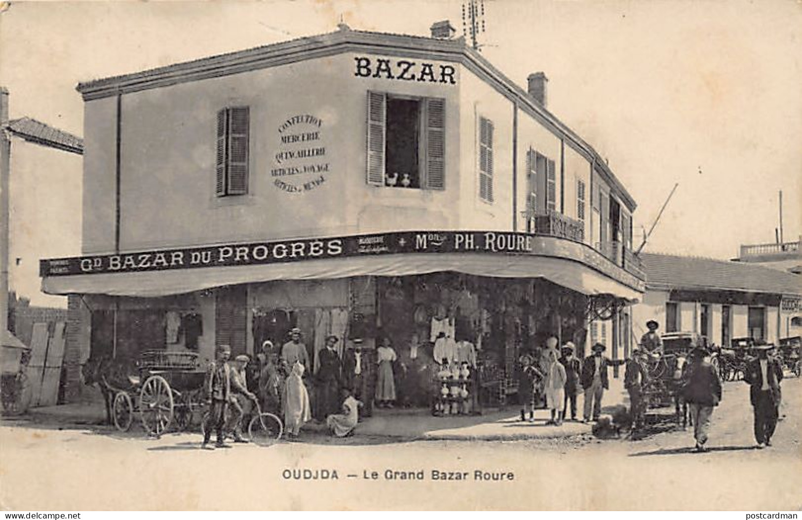 Maroc - OUJDA - Le Grand Bazar Roure - Ed. Ph. Roure