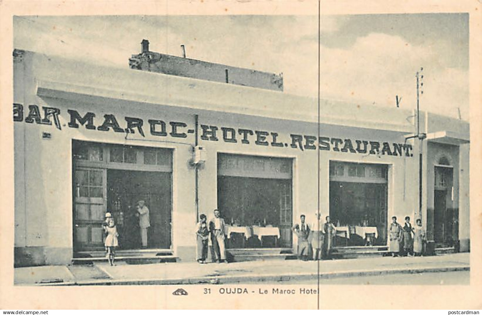 Maroc - OUJDA - Le Maroc Hôtel Bar Restaurant - Ed. A. Verney 31