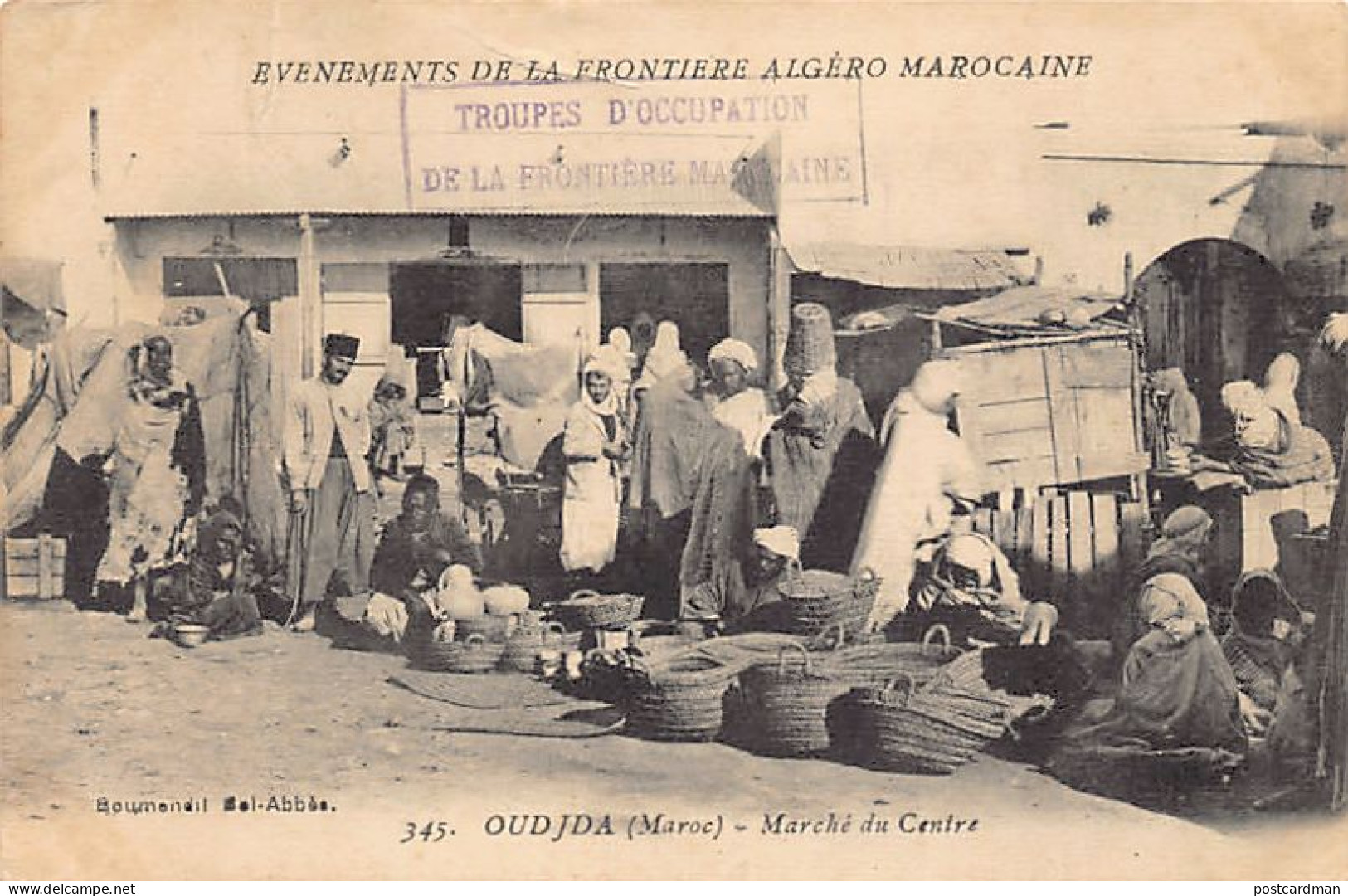 Maroc - OUJDA - Marché du Centre - Ed. Boumendil 345