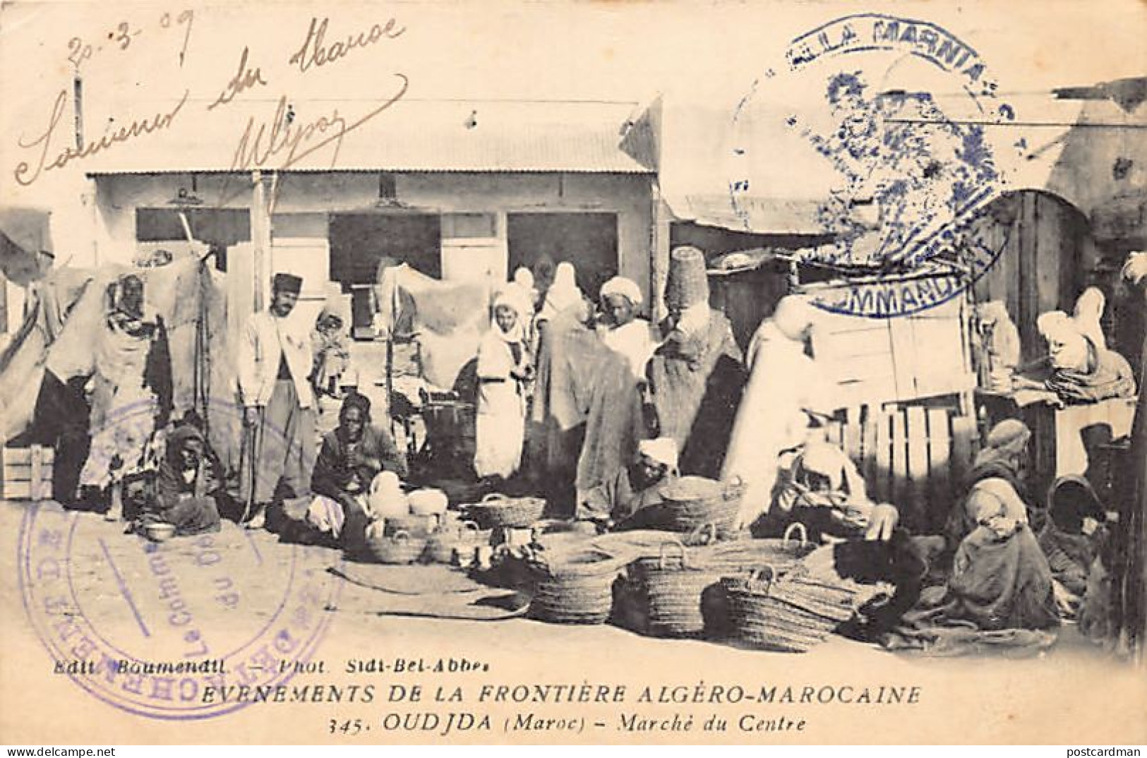 Maroc - OUJDA - Marché du Centre - Ed. Boumendil 345