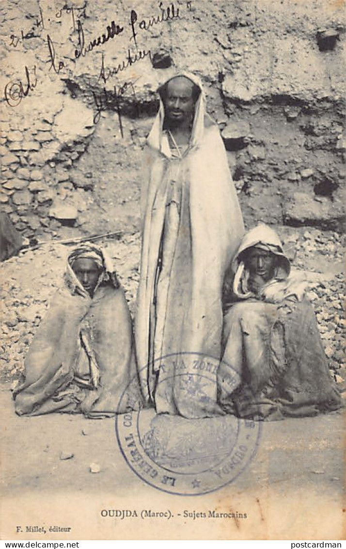 Maroc - OUJDA - Sujets marocains - Ed. F. Millet