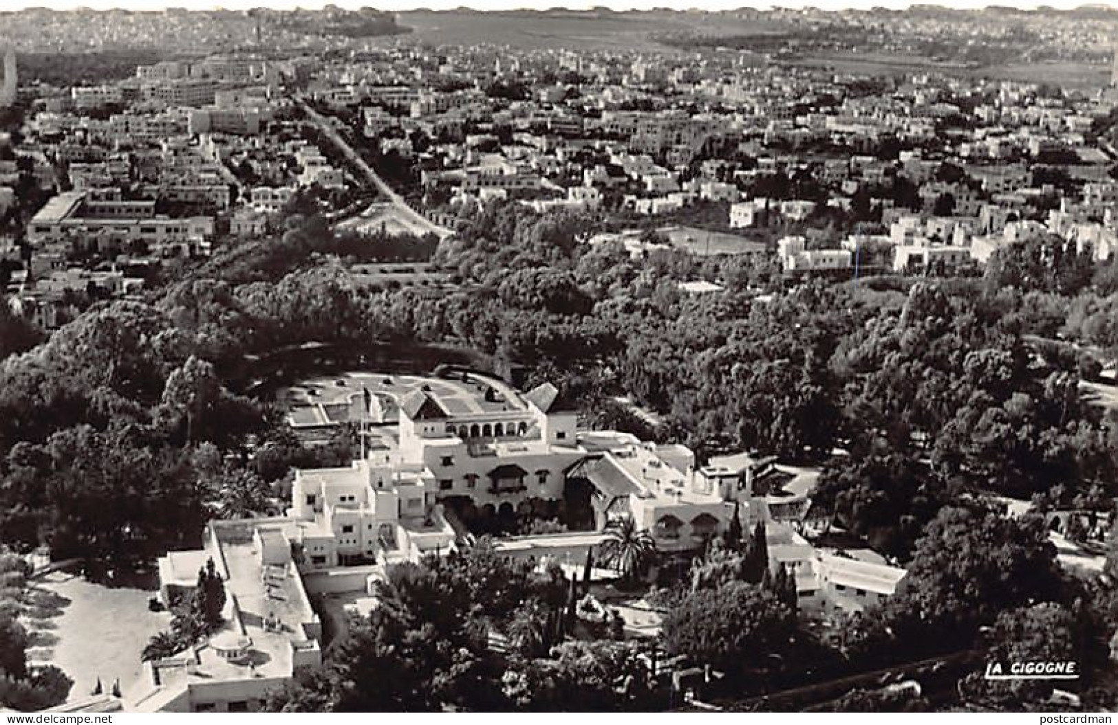Maroc - RABAT - Vue aérienne de la Résidence