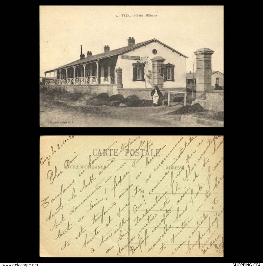 Maroc - Taza - L'Hopital militaire