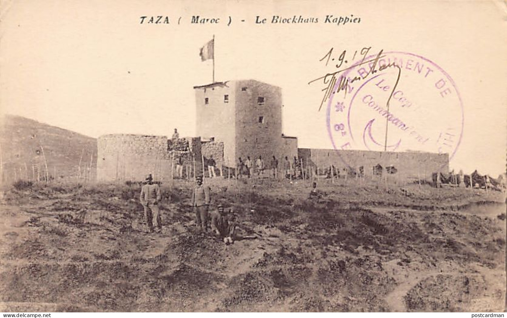 Maroc - TAZA - Le blockhaus Kappler - Ed. inconnu