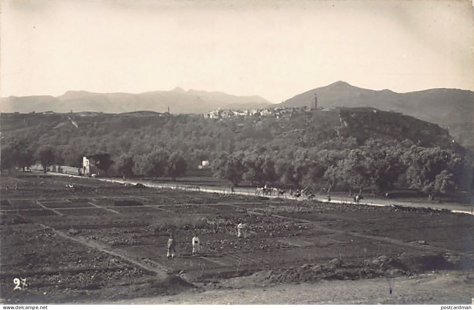 Maroc - TAZA - Vue générale - CARTE PHOTO - Ed. inconnu
