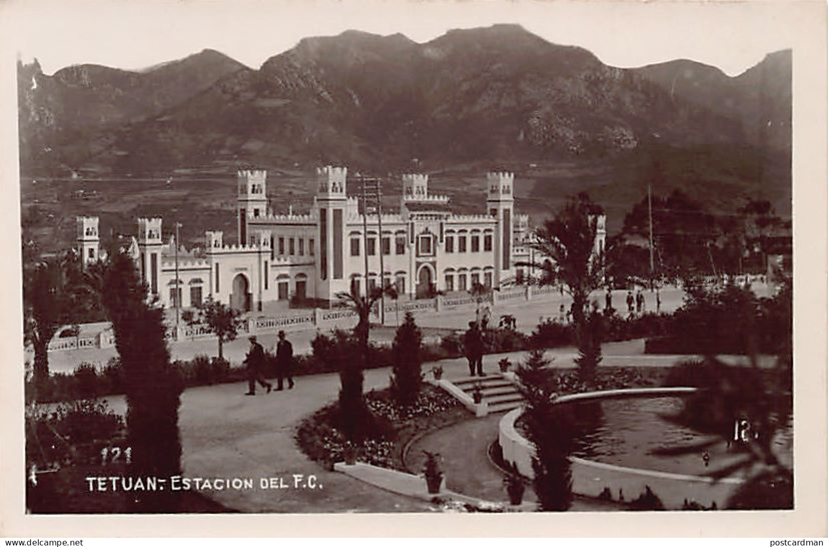 Maroc - TETUAN - Estacion del ferrocarril