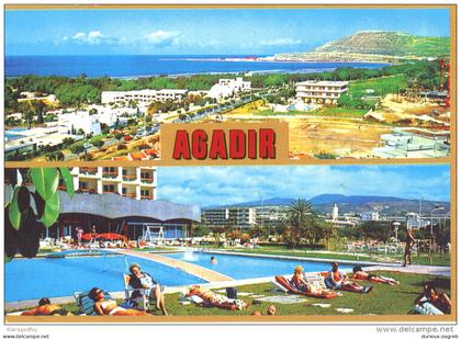 Agadir, old postcard travelled ? bb 150929