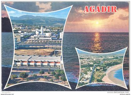 Agadir, old postcard travelled ? bb 150929