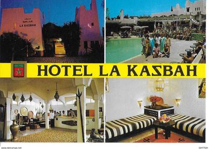 CP AGADIR -timbrée -hôtel la kasbah