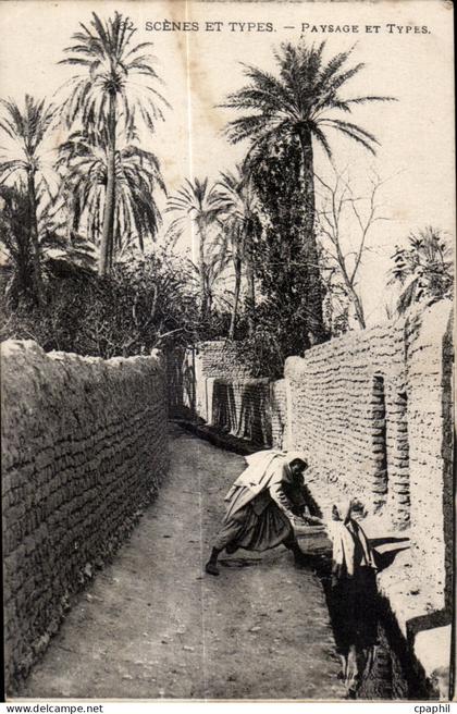 CPA Maroc Scenes Et Types Paysage Et Types