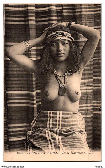 Maroc - Jeune Mauresque