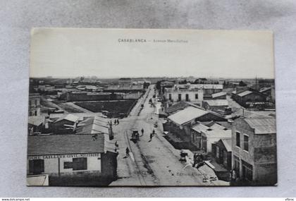 Casablanca, avenue Mers Sultan, Maroc