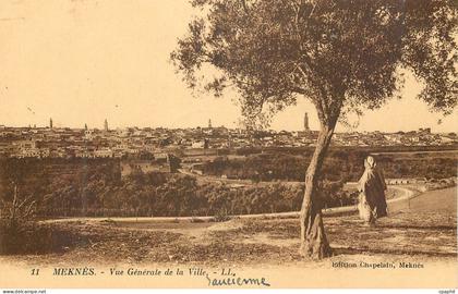 CPA Meknes Vue generale de la Ville