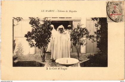 CPA AK MOGADOR Colonne de Mogador - Le Caid M'Tougui MOROCCO (1416067)