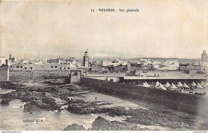 Maroc - MOGADOR - Vue générale - Ed. E.F. 17