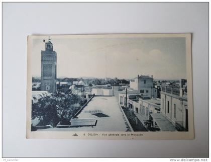 AK / Bildpostkarte 6 Oujda - Vue generale vers la Mosquee