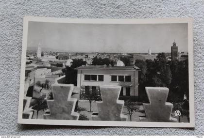 C614, Cpsm, Oujda, vue partielle, Maroc
