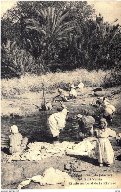 carte postale ancienne de OUJDA