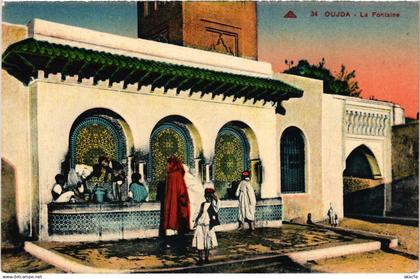 CPA AK OUJDA La Fontaine MOROCCO (1416676)