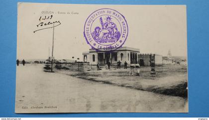 CPA Maroc 1912 Oujda entrée du Camp