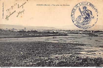 Maroc - OUJDA - Vue prise des environs - Ed. F. Millet