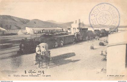 Maroc - TAZA - La Gare - Ed. J. Geiser 65