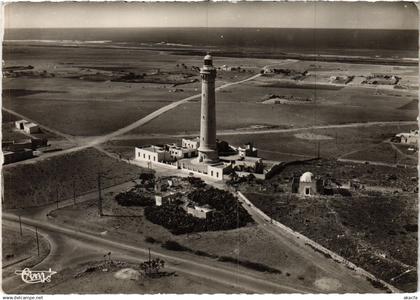 CPA AK MAROC MAZAGAN Vue Aerienne sur le Phare de Mazagan (1359964)