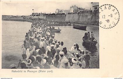 Maroc - MAZAGAN - Hafenbild (Water Port) - Ed. R. Hedrich