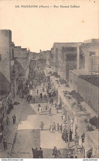 Maroc - ESSAOUIRA Mogador - Rue Général Galliéni - Ed. Kricorian 275