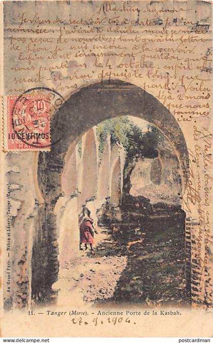 Maroc - TANGER - Ancienne porte de la Casbah - Ed. Nahon & Lasry - Au Grand Paris 11