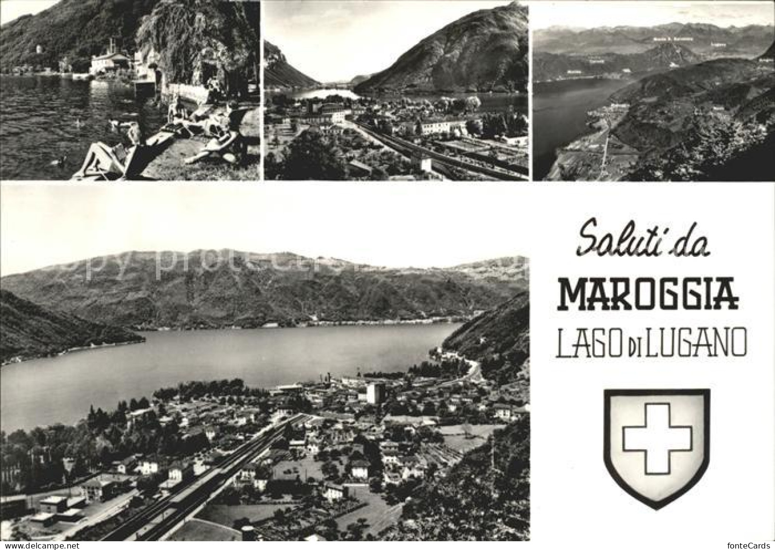 Maroggia Lago di Lugano Teilansichten