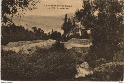 CPA AK MAROC FEZ L'Oued FEZ (38687)