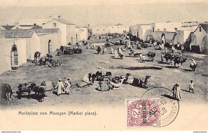 Maroc - EL JADIDA - Marktplatz von Mazagan (Market place) - Ed. H. Mazagan
