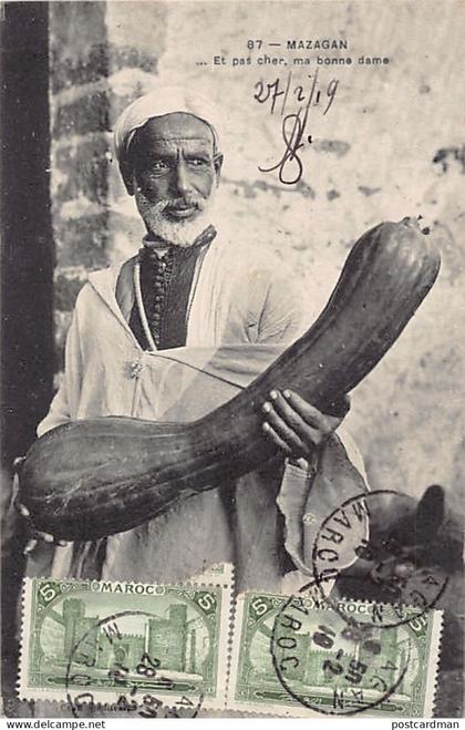 Maroc - MAZAGAN - Cougette géante - Ed. G. Goutier 87