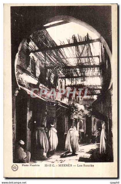 CPA Meknes les Soucks