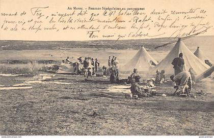 Maroc - Au Maroc - Femmes sénégalaises au campement - Ed. P. Schmitt