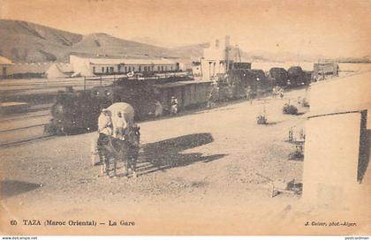 Maroc - TAZA - La gare - Ed. J. Geiser 65