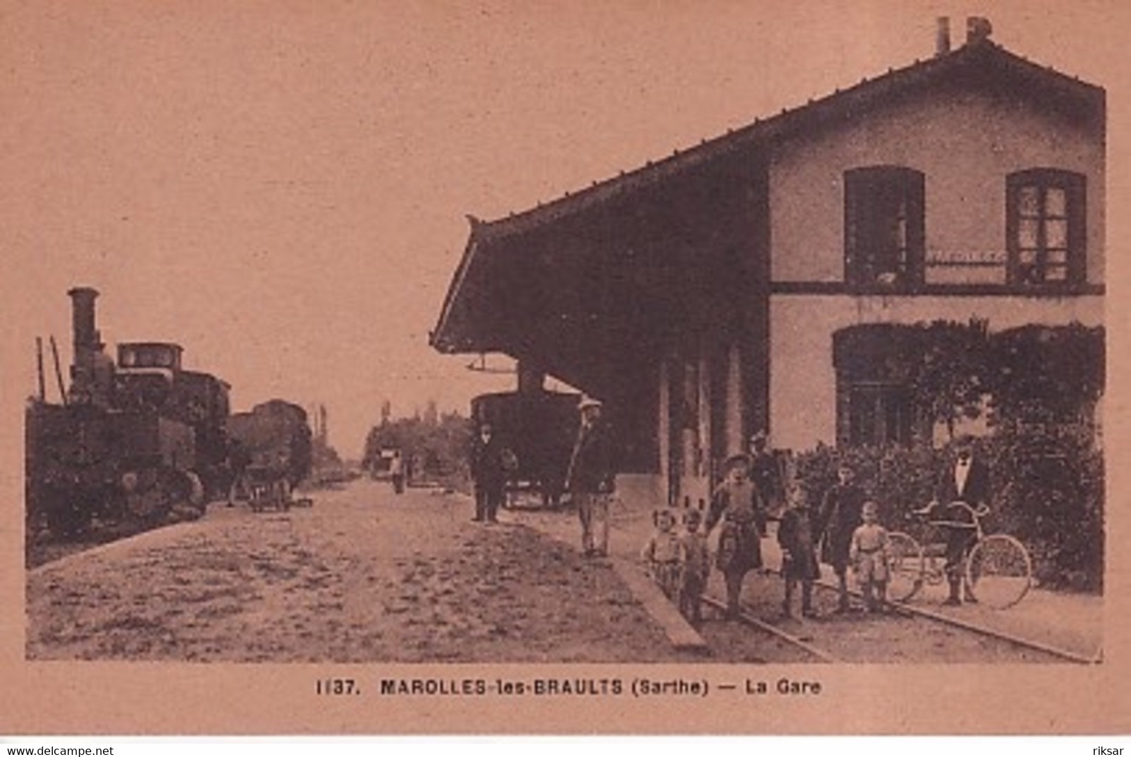 MAROLLES LES BRAULTS(GARE) TRAIN