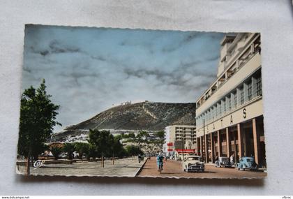 Cpsm, Agadir, boulevard Mohammed V vers la casbah, Maroc