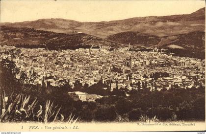 CPA Fez Vue Generale