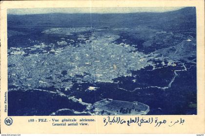CPA Fez Vue generale aerienne