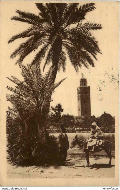 Marrakech - La Koutoubia