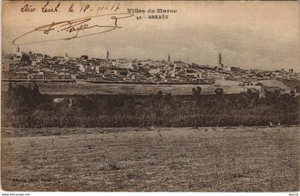 CPA MOROCCO MEKNES Villes (10762)