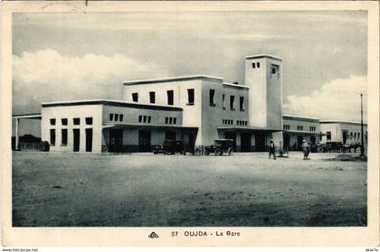 CPA AK OUJDA La Gare MOROCCO (1416648)