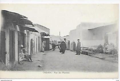 CPA Oujda Rue des Marchés